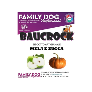 biscotti cane baucrock mela zucca