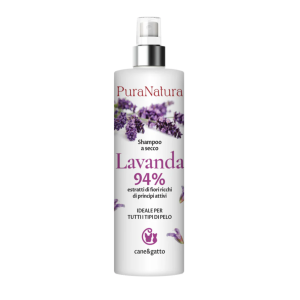 shampoo secco cani gatti lavanda