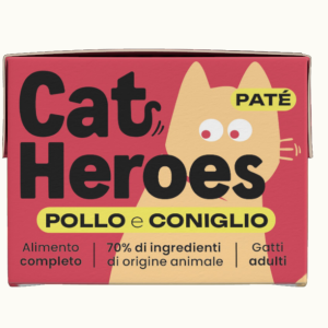 cat heroes pollo e coniglio