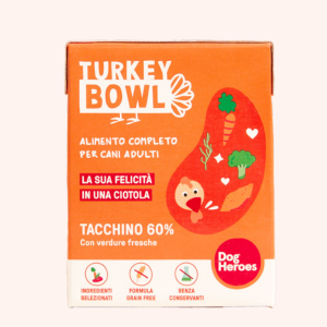 dog heroes tacchino bowl